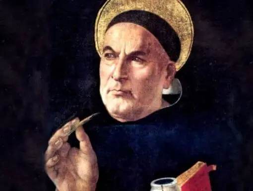 Pintura de São Tomás de Aquino